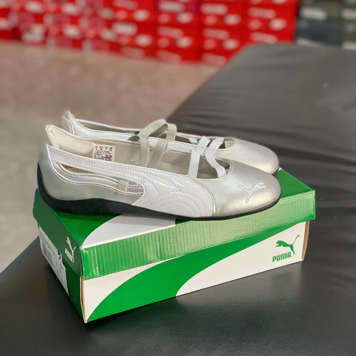 Puma Speedcat Ballet Silver